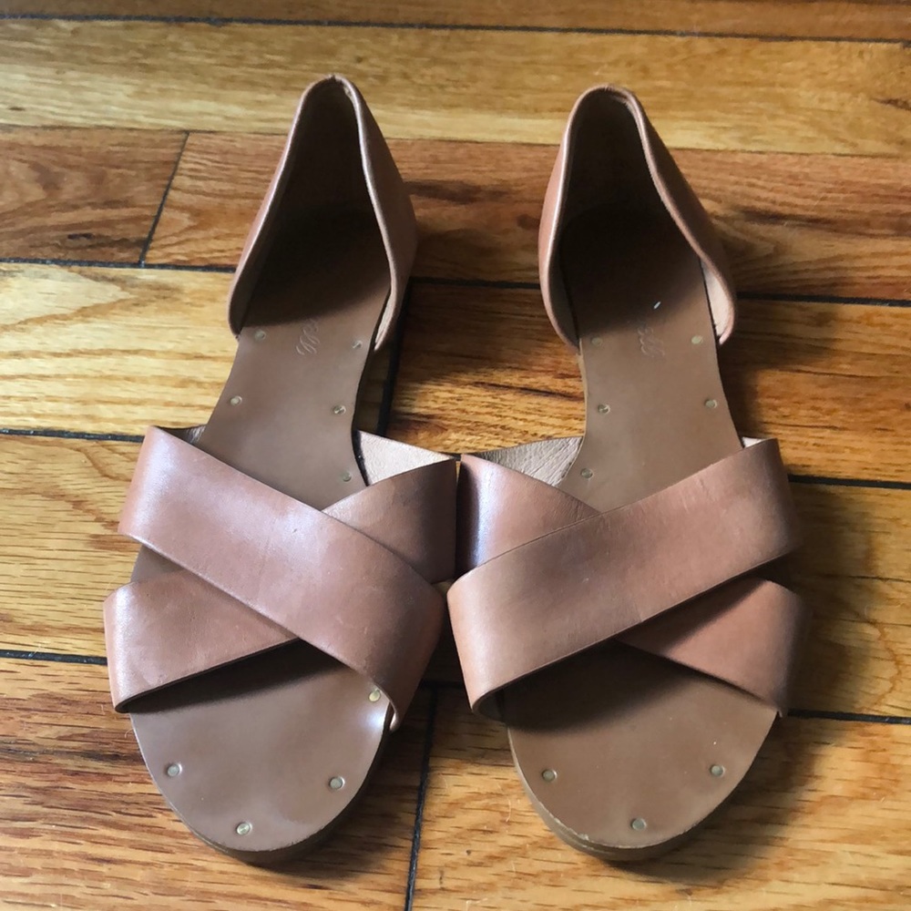 Madewell criss cross sandals
